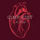 LP - Gimp Fist - Blood - Unique Colour Mix vinyl, insert, 2 postcards