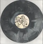 LP - Gimp Fist - Blood - Unique Colour Mix vinyl, insert, 2 postcards
