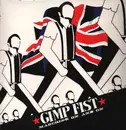 LP - Gimp Fist - Marching On And On - Clear Blue Black splatter