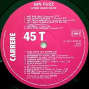 12inch Vinyl Single - Gin Fuzz - Intro Hard-Rock
