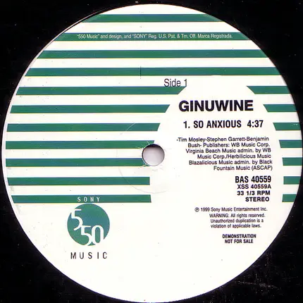 ginuwine - So Anxious