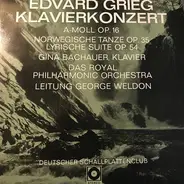 Gina Bachauer , George Weldon , Edvard Grieg - Klavierkonzert