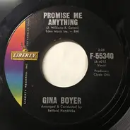 Gina Boyer - Promise Me Anything / Say It From Your Heart