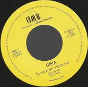 7inch Vinyl Single - Gina de Wit - In Vuur En Vlam