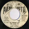 7inch Vinyl Single - Gina Lowrey - The Wrong Pot For Your Tea / Baby Blue