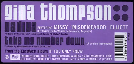 Gina Thompson - Ya Di Ya / Take My Number Down
