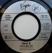 7'' - Gina X - Drive My Car