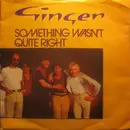 7inch Vinyl Single - Ginger - Something Wasn't Quite Right