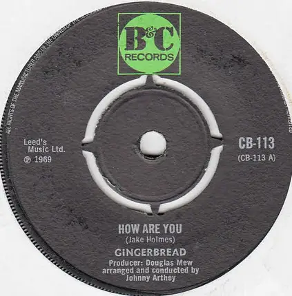 Gingerbread - How Are You