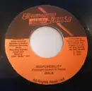 7inch Vinyl Single - Ginjah - Responsibility / Silekshan II