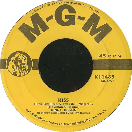 Ginny Gibson - Kiss
