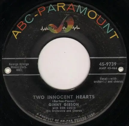 Ginny Gibson - Miracle Of Love / Two Innocent Hearts