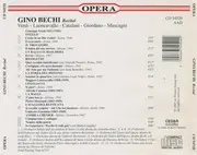 CD - Gino Bechi - Recital