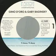 7inch Vinyl Single - Gino D'Oro & Gaby Baginsky - Ti Amo, Ti Amo