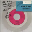 7inch Vinyl Single - Gino D'Oro - Verlieb Dich - Clear Transparent