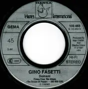 7inch Vinyl Single - Gino Fasetti - Peace Melody / Domani