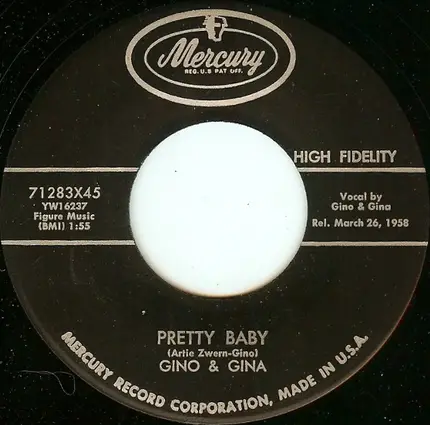 Gino & Gina - Love's A Carousel / Pretty Baby