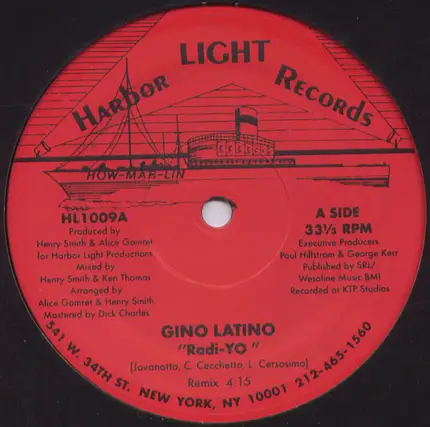 Gino Latino - Radi-YO / Club-YO
