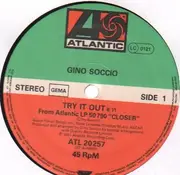 12inch Vinyl Single - Gino Soccio - Try It Out
