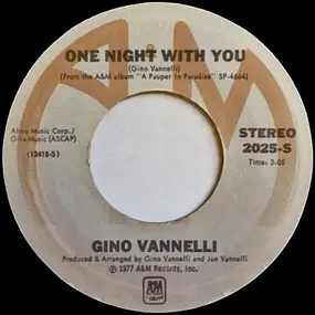 Gino Vannelli - One Night With You
