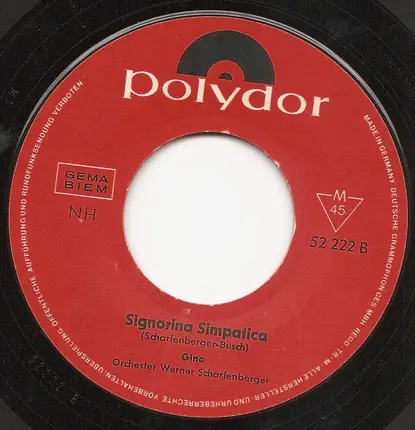 Gino - Bye-bye, Bambina Maddalen