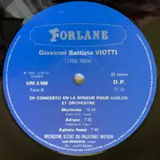 LP - Giovanni Battista Viotti - Concerti Nos 22 & 23