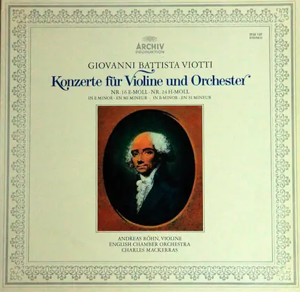 Viotti - Konzerte Für Violine Und Orchester (Nr. 16 E-moll · Nr. 24 H-moll)