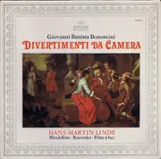 LP - Giovanni Bononcini - Hans-Martin Linde - Divertimenti Da Camera - Gatefold