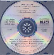 CD - Giovanni Bottesini - Music For Double Bass & Piano, Vol. 1
