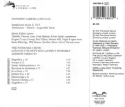 CD - Gabrieli - Symphoniae Sacrae II, 1615