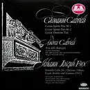 LP - Giovanni Gabrieli / Andrea Gabrieli / Fux - Canzon Septini Toni Nr. 1 ‧ Canzon Septini Toni Nr. 2 ‧ Canzon Duodecimi Toni ‧ Aria Della Battaglia ‧ Serenade C-Dur Für 2 Clarinen, 2 Oboen, Fagott, Streicher Und Continuo (1707)