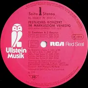 Double LP - Gabrieli / Vivaldi - Festliches Konzert Im Markusdom Venedig - Box