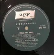 LP - Gabrieli / Vejvanovský / Vivaldi - Strings & Brass (Music By Gabrieli, Vejvanovsky And Including Vivaldi Concerto For Two Trumpets)