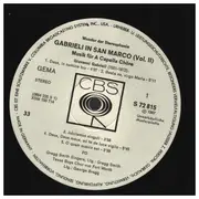 LP - Gabrieli - Gabrieli in San Marco Vol.2 - Musik Für A Cappella Chöre