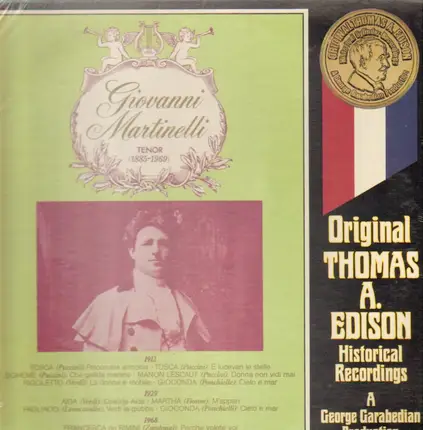 Giovanni Martinelli - Tosca, Aida, Francesca da Rimini