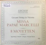 LP - Giovanni Pierluigi da Palestrina - Regensburger Domchor - Theobald Schrems - Missa Papae Marcelli - 8 Motetten