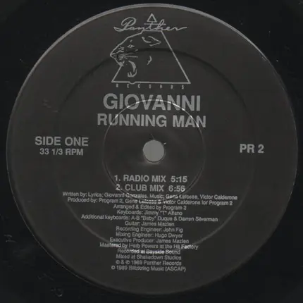 Giovanni - Running Man
