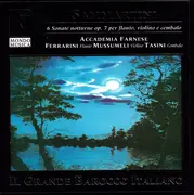 CD - Giovanni Sammartini , Accademia Farnese - 6 Sonate Notturne Op. 7 Per Flauto, Violino E Cembalo