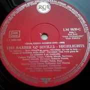 LP - Rossini - The Barber Of Seville (Highlights)