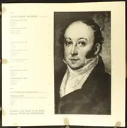 Double LP - Rossini / Donizetti - Streichersonaten Nr. 1-6, Streichquartett D-dur - Hardcover Box + Booklet