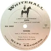 LP - Rossini / Suppé / Auber / J. Strauss - William Tell Overture / Light Cavalry Overture / Fra Diavolo Overture / Fledermaus Overture - Mono