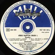 10'' - Rossini / Donizetti / Verdi - Híres Bariton Áriák