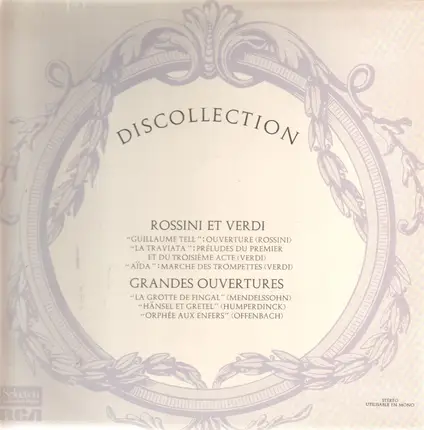 Gioacchino Rossini , Giuseppe Verdi , Felix Mendelssohn-Bartholdy , Jacques Offenbach a.o. - Rossini et Verdi