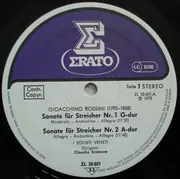 LP - Gioacchino Rossini , I Solisti Veneti , Claudio Scimone - Vier Sonaten Für Streicher Nr. 1-4