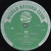 LP - Gioacchino Rossini / Giuseppe Verdi , The London Festival Orchestra Conducted By Alexander Gibson - Famous Overtures