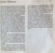 CD - Giora Feidman - Klezmer Celebration