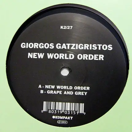 Giorgos Gatzigristos - NEW WORLD ORDER