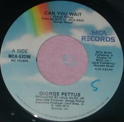 Giorge Pettus - Can You Wait