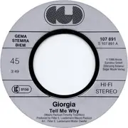 7inch Vinyl Single - Giorgia - Tell Me Why