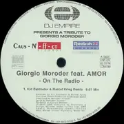 12inch Vinyl Single - Giorgio Moroder Feat. Amor - On The Radio
